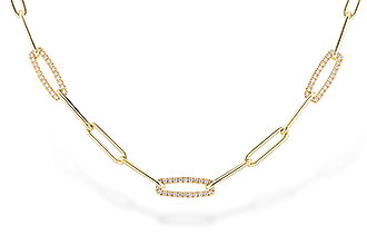 C328-55177: NECKLACE .75 TW (17 INCHES)