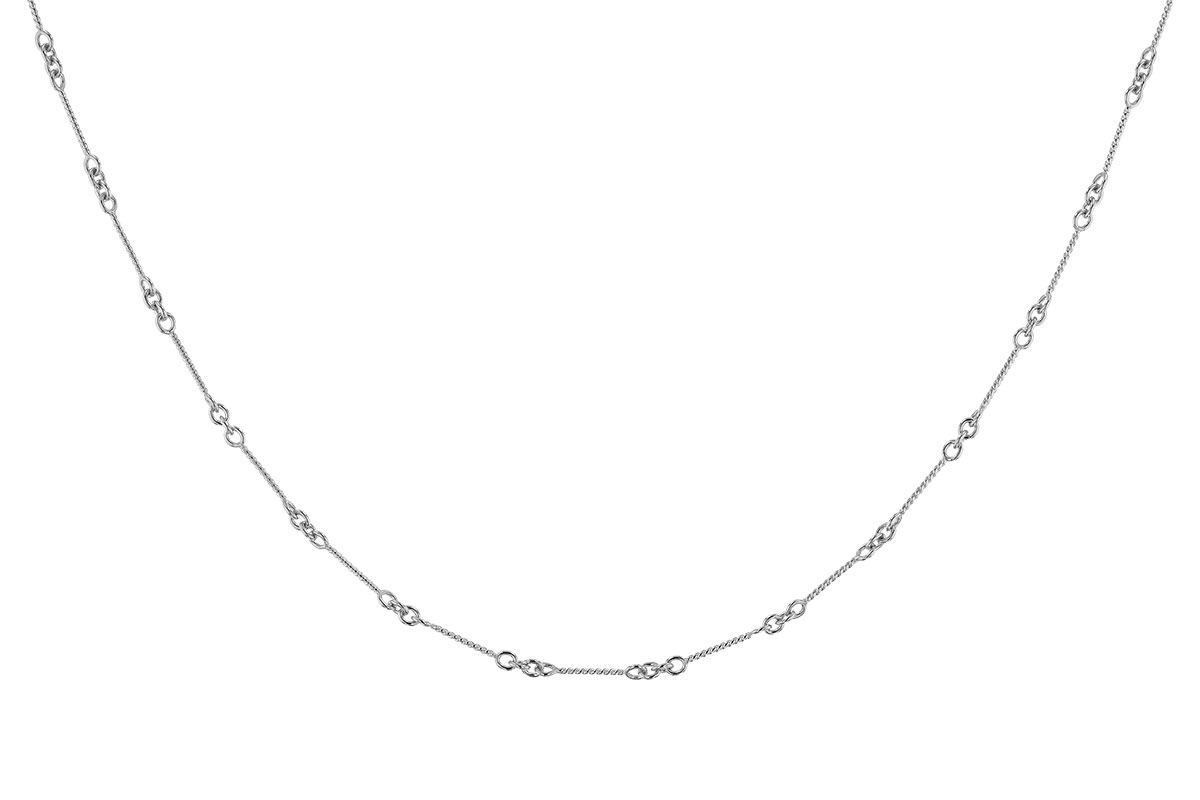 C329-46013: TWIST CHAIN (16IN, 0.8MM, 14KT, LOBSTER CLASP)