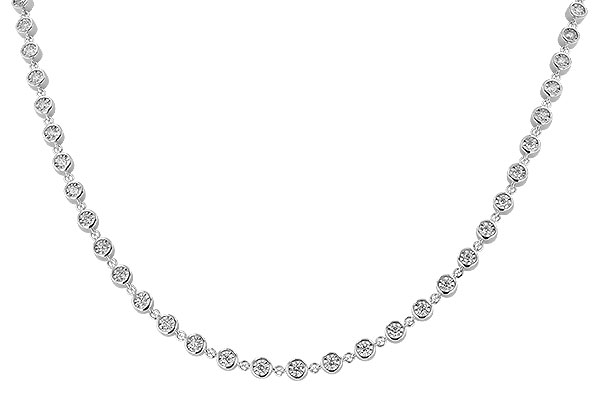 G329-46058: NECKLACE 3.40 TW (18")