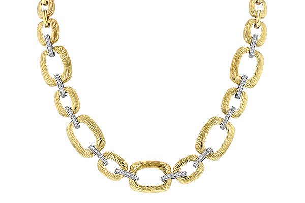 H061-27894: NECKLACE .48 TW (17 INCHES)