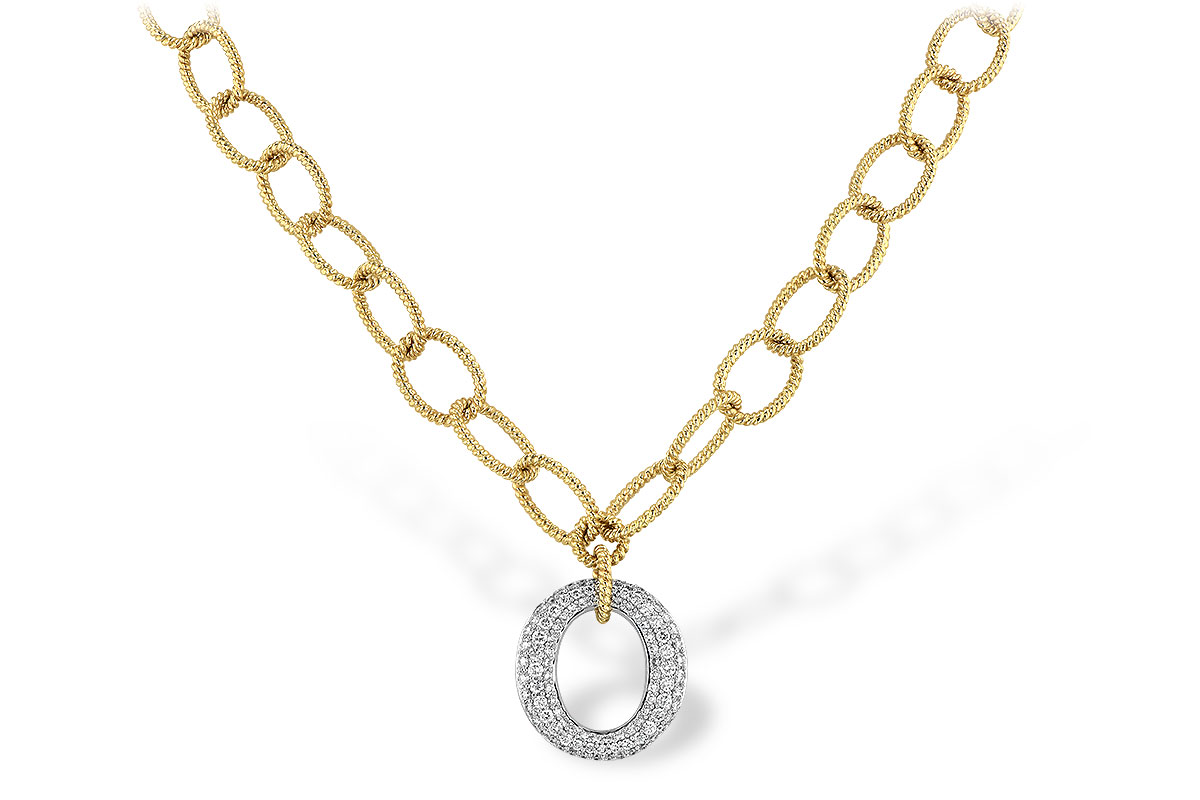 H244-92394: NECKLACE 1.02 TW (17 INCHES)