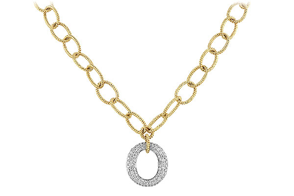 H244-92394: NECKLACE 1.02 TW (17 INCHES)