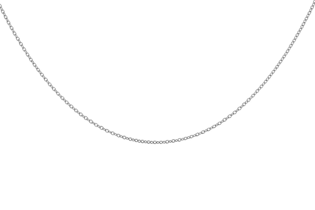 H328-61485: CABLE CHAIN (20IN, 1.3MM, 14KT, LOBSTER CLASP)