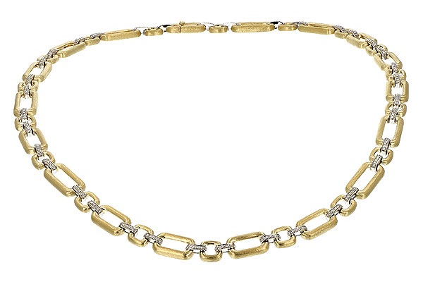 K244-04194: NECKLACE .80 TW (17 INCHES)