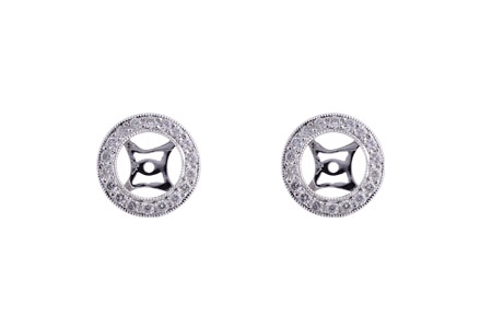 M238-60567: EARRING JACKET .32 TW (FOR 1.50-2.00 CT TW STUDS)